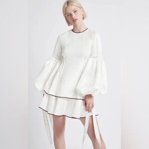 NEW Aje Gracious Tiered Mini Dress, SZ AU 6 (US 2-4)